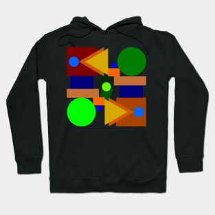 Minimalist geometric gear Hoodie